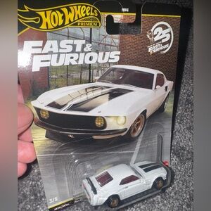 Hot Wheels Car Culture 25 Years of Fast & Furious 1970 Ford Mustang Boss 302.